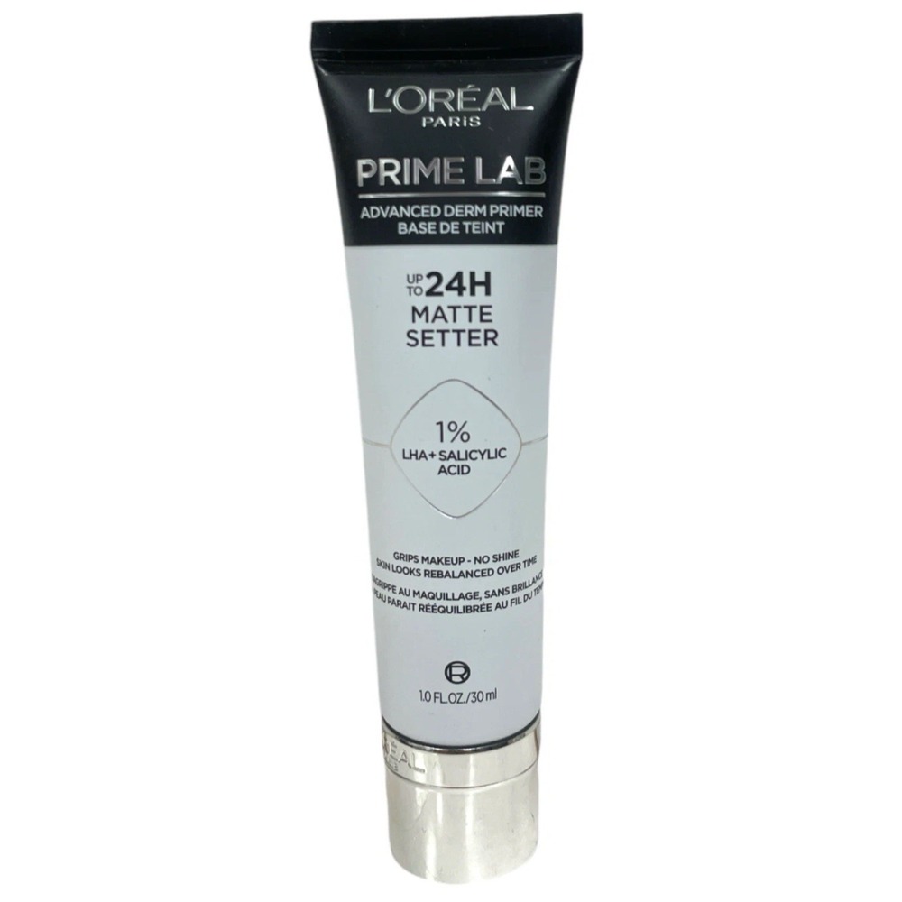 L'oreal Prime Lab Advance Derm Primer Up To 24h (1fl/30ml) NEW! Grips No Shine